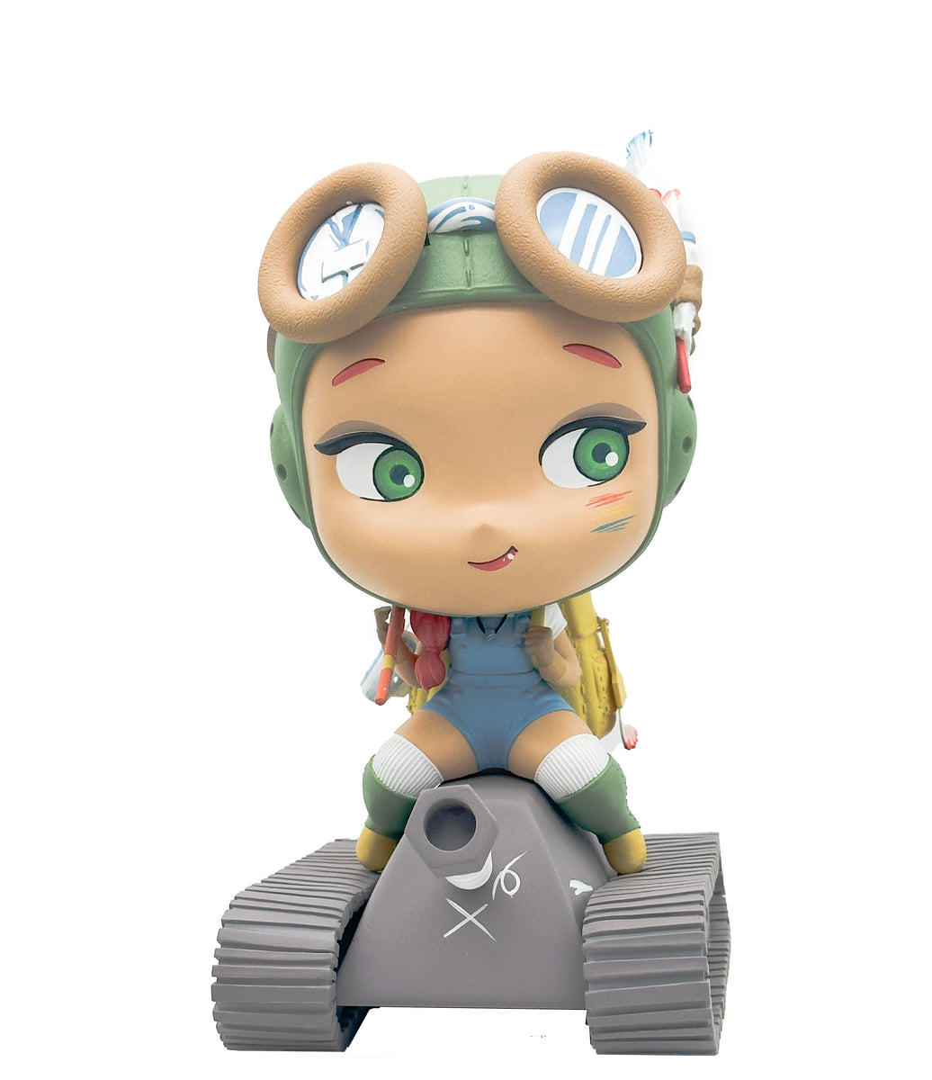 Peach Momoko's Chibi Kaigun - KUCO Polystone Statue Limited