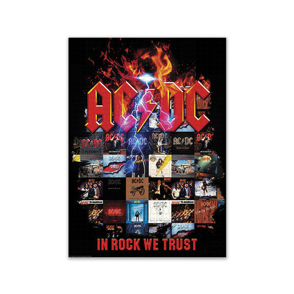 AC/DC - In Rock We Trust 1000 pc Jigsaw Puzzle