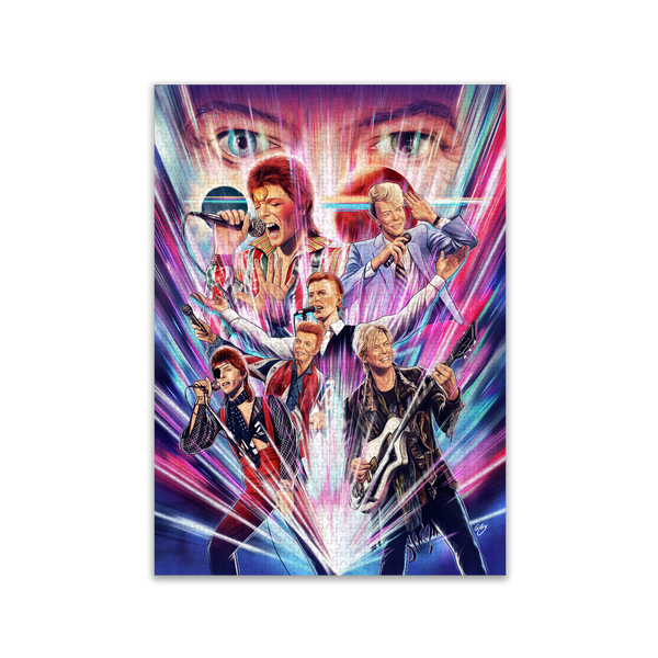 David Bowie - The Sound of Light 1000 pc Jigsaw Puzzle