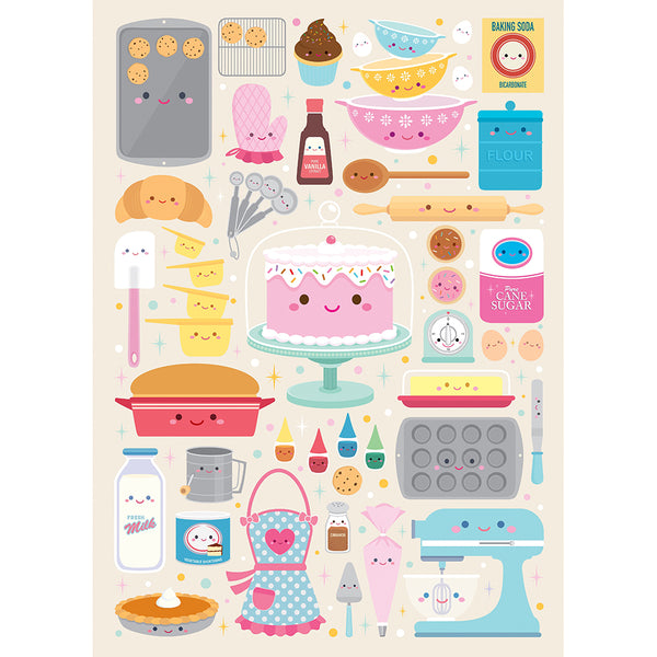 Happy Baking by Jerrod Maruyama - 1000 pc Jigsaw Puzzle