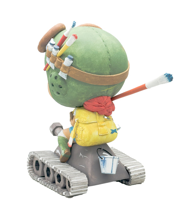 Peach Momoko's Chibi Kaigun - KUCO Polystone Statue Limited Water Color Edition