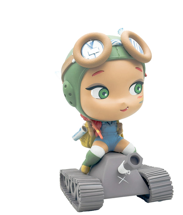 Peach Momoko's Chibi Kaigun - KUCO Polystone Statue Limited Edition