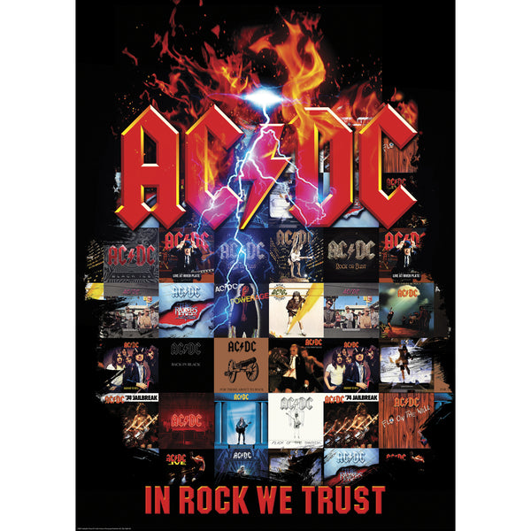AC/DC - In Rock We Trust 1000 pc Jigsaw Puzzle
