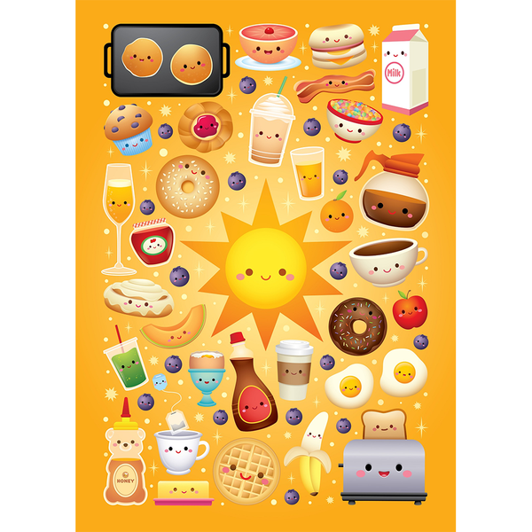 Breakfast! by Jerrod Maruyama - 1000 pc Jigsaw Puzzle