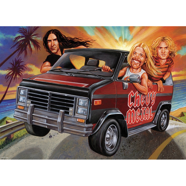 CHEVY METAL 1000 pc Jigsaw Puzzle