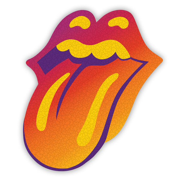 The Rolling Stones - Living In A Ghost Town Tongue & Lips 1000 pc Die-Cut Jigsaw Puzzle